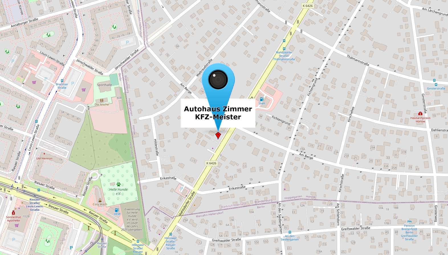 Autohaus Zimmer in Berlin Mahlsdorf Logo